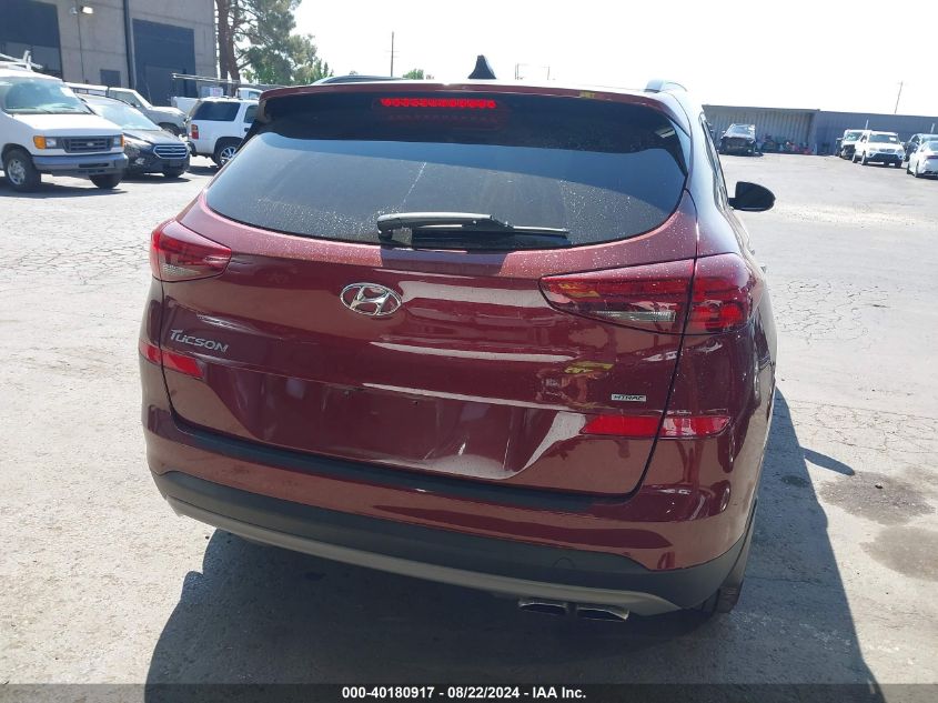 2019 Hyundai Tucson Ultimate VIN: KM8J3CAL1KU990556 Lot: 40180917