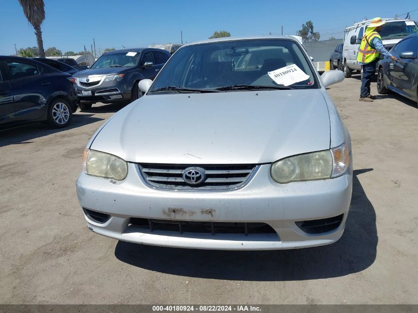 2002 Toyota Corolla Le VIN: 1NXBR12E52Z572721 Lot: 40180924