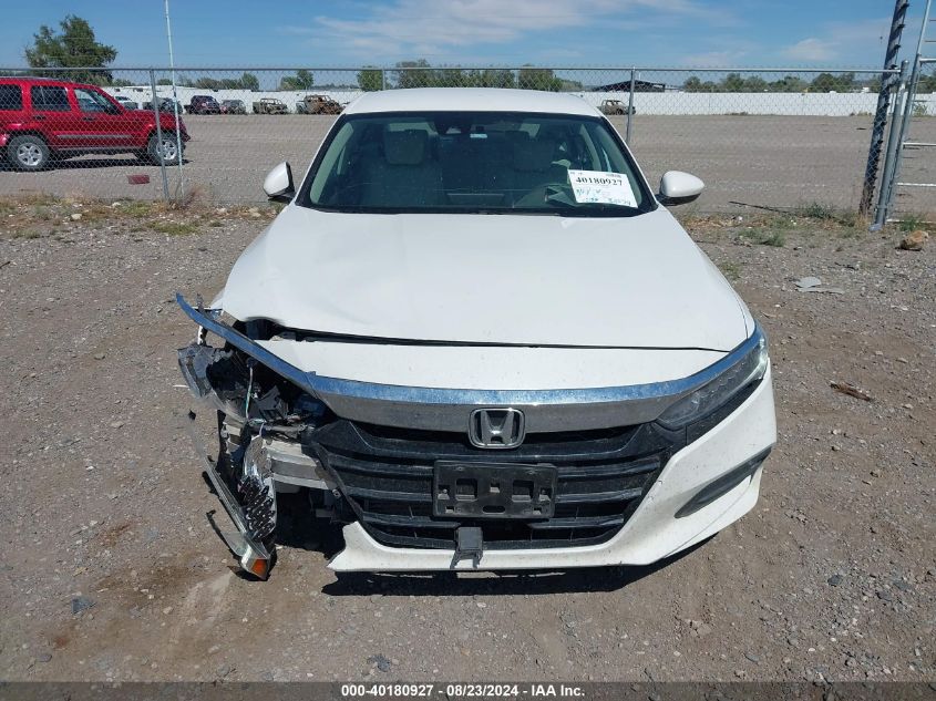 2018 Honda Accord Lx VIN: 1HGCV1F17JA093987 Lot: 40180927