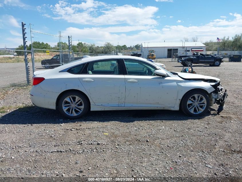 2018 Honda Accord Lx VIN: 1HGCV1F17JA093987 Lot: 40180927