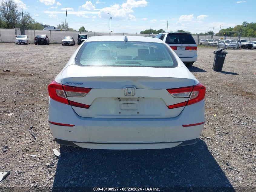 2018 Honda Accord Lx VIN: 1HGCV1F17JA093987 Lot: 40180927