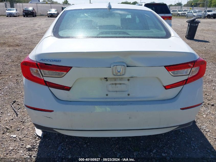 2018 Honda Accord Lx VIN: 1HGCV1F17JA093987 Lot: 40180927