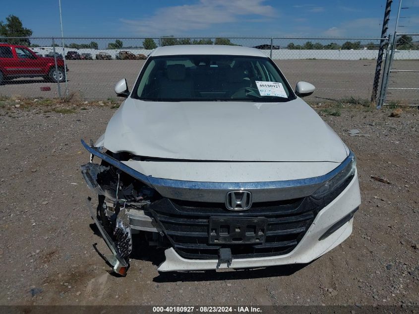 2018 Honda Accord Lx VIN: 1HGCV1F17JA093987 Lot: 40180927