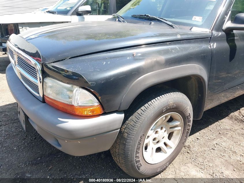 2004 Dodge Dakota Sport/Sxt VIN: 1D7HL38K74S781374 Lot: 40180936