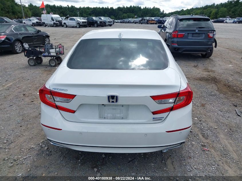 2021 Honda Accord Hybrid Touring VIN: 1HGCV3F95MA015732 Lot: 40180938