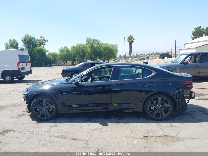 2023 Genesis G70 2.0T Awd VIN: KMTG34TA1PU123022 Lot: 40181020