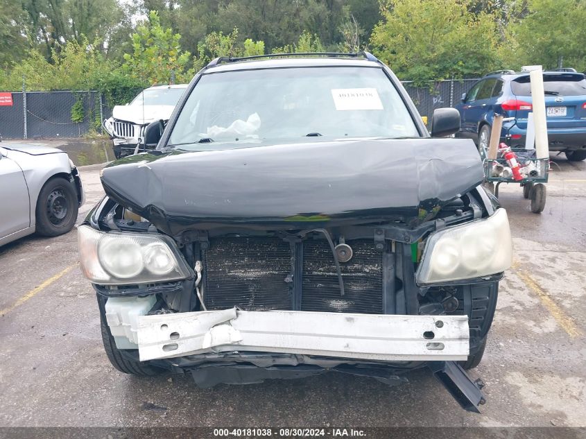 2003 Toyota Highlander V6 VIN: JTEGF21A530074143 Lot: 40181038