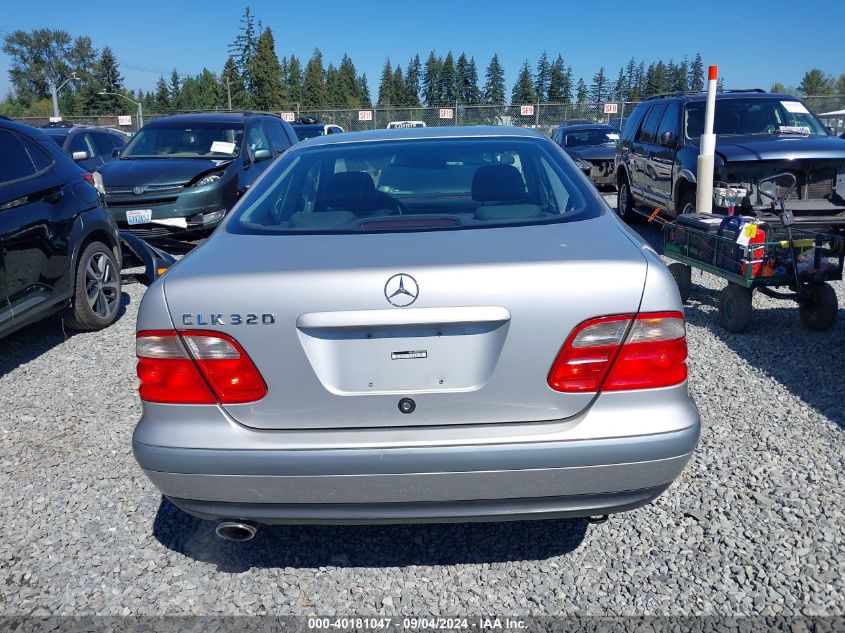 1998 Mercedes-Benz Clk 320 VIN: WDBLJ65G5WF018226 Lot: 40181047