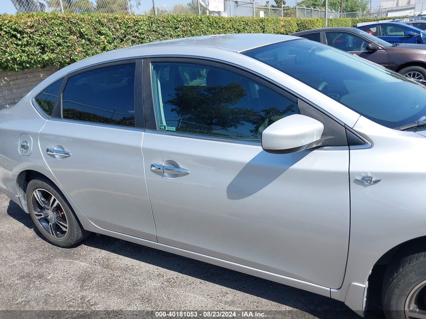 2017 Nissan Sentra Sv VIN: 3N1AB7AP1HL640318 Lot: 40181053