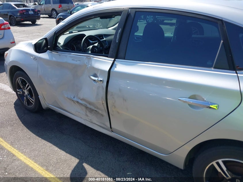 2017 Nissan Sentra Sv VIN: 3N1AB7AP1HL640318 Lot: 40181053