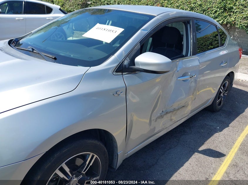2017 Nissan Sentra Sv VIN: 3N1AB7AP1HL640318 Lot: 40181053