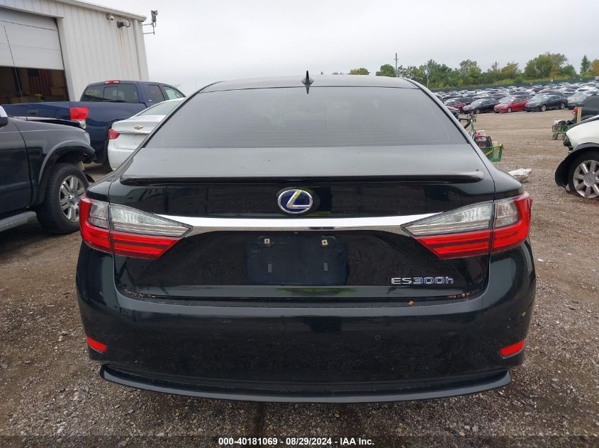 2016 Lexus Es 300H VIN: JTHBW1GG9G2103737 Lot: 40181069