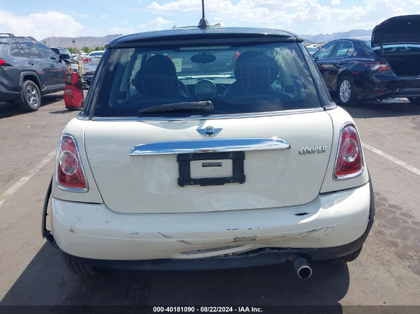 2013 Mini Hardtop Cooper VIN: WMWSU3C55DT549233 Lot: 40181090