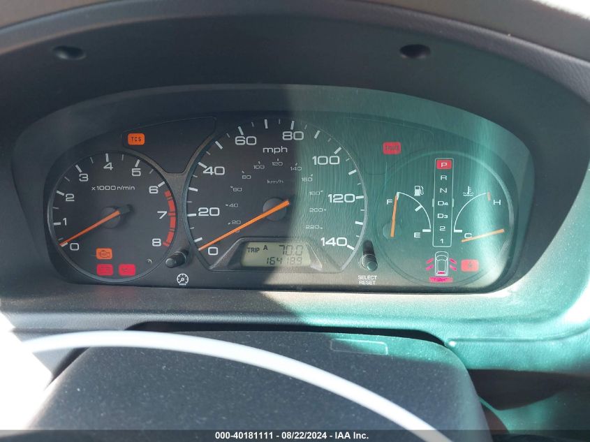 2001 Honda Odyssey Ex VIN: 2HKRL18621H560216 Lot: 40181111