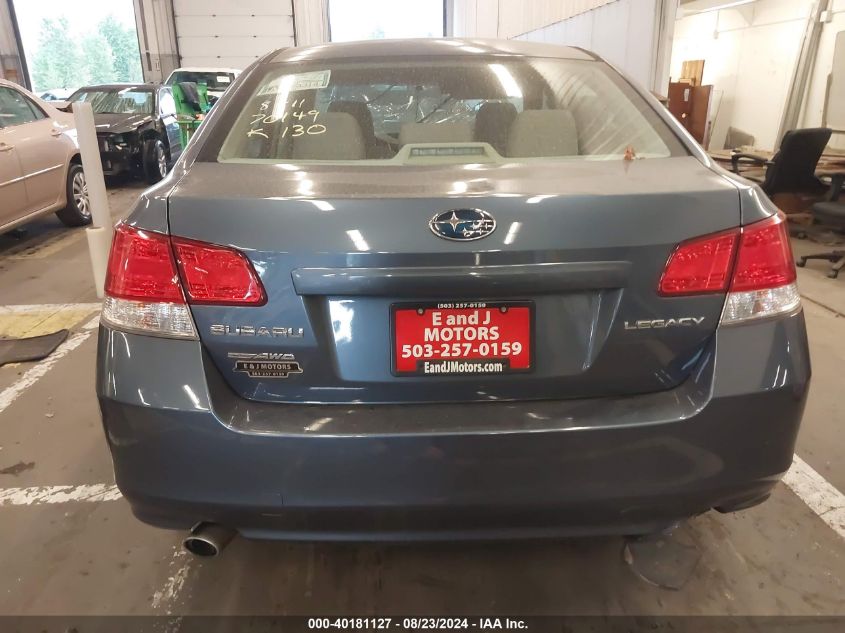 2013 Subaru Legacy 2.5I Premium VIN: 4S3BMCG68D3004813 Lot: 40181127