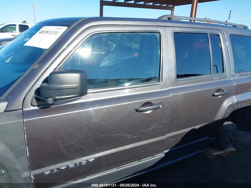 2016 JEEP PATRIOT SPORT - 1C4NJPBA4GD677346