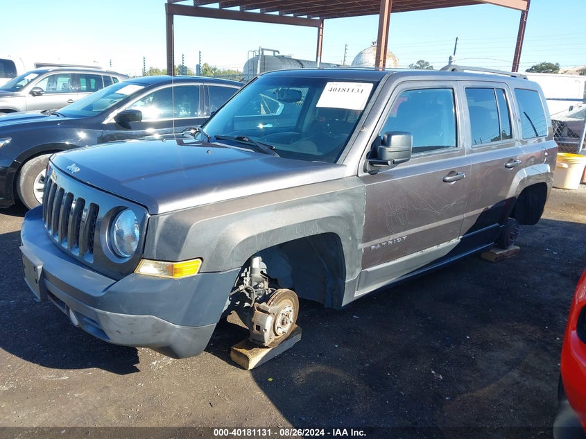 2016 JEEP PATRIOT SPORT - 1C4NJPBA4GD677346