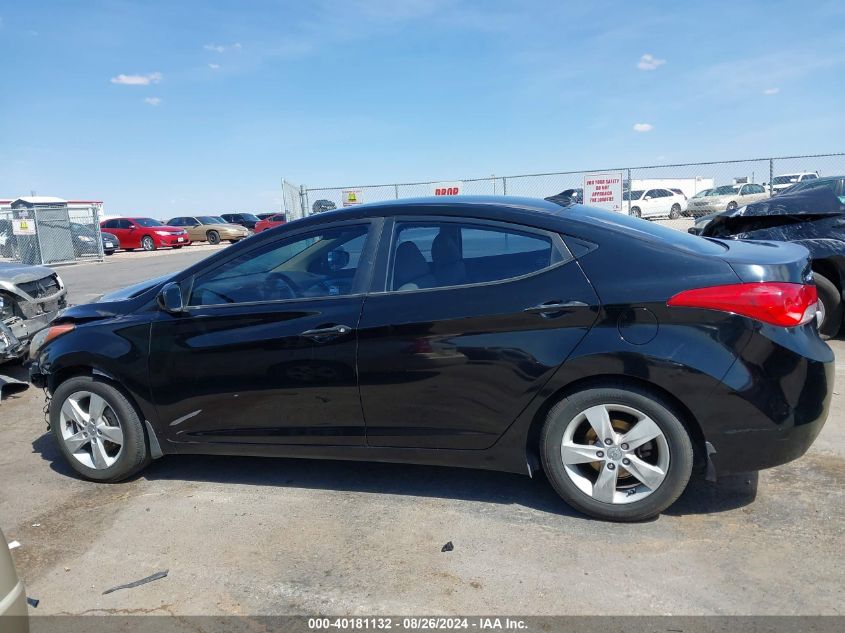 2012 Hyundai Elantra Gls (Ulsan Plant) VIN: KMHDH4AE7CU467775 Lot: 40181132