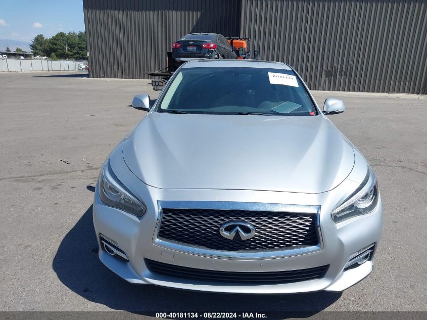 2017 Infiniti Q50 3.0T Premium VIN: JN1EV7AP1HM744497 Lot: 40181134