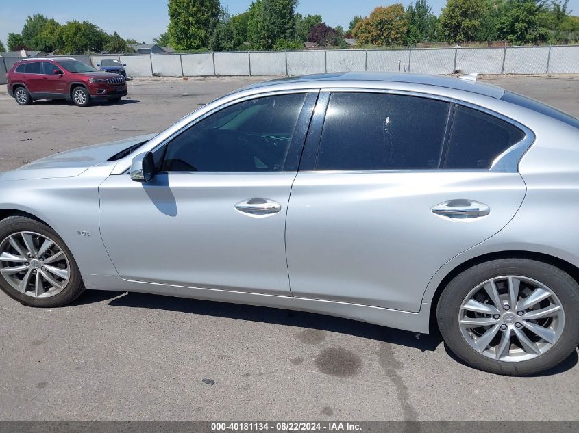 2017 Infiniti Q50 3.0T Premium VIN: JN1EV7AP1HM744497 Lot: 40181134