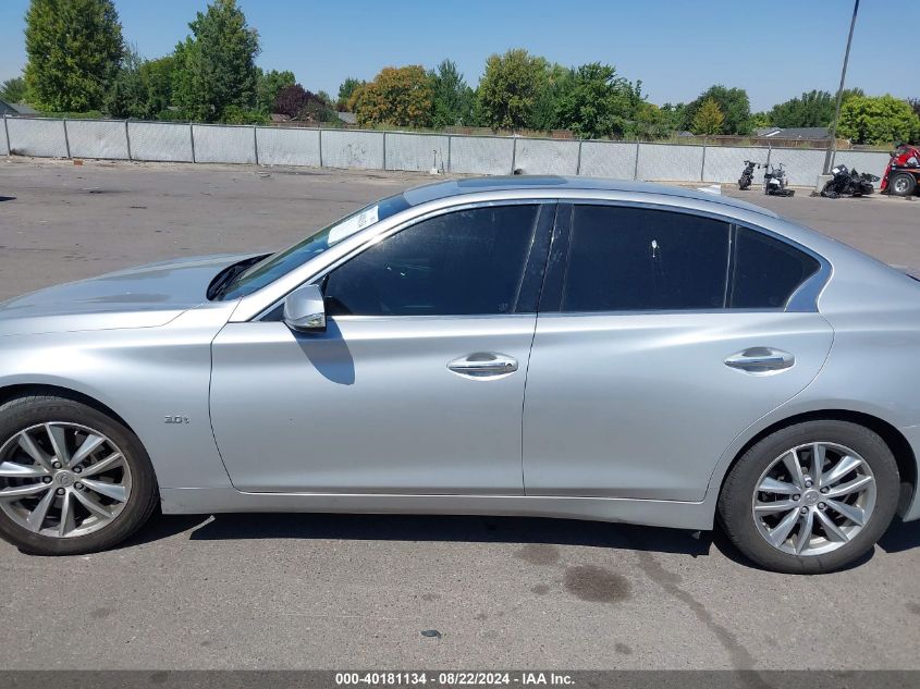 2017 Infiniti Q50 3.0T Premium VIN: JN1EV7AP1HM744497 Lot: 40181134