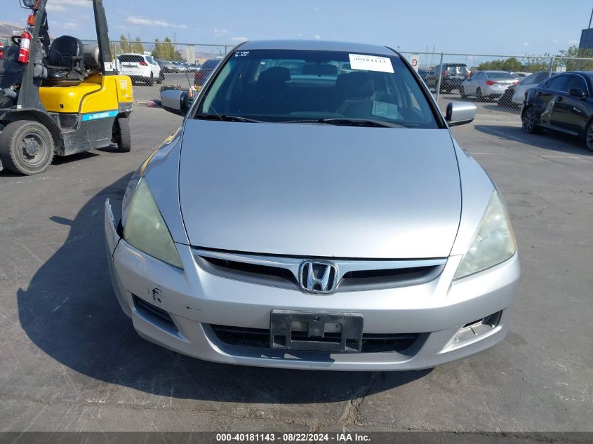 2007 Honda Accord 2.4 Lx VIN: 1HGCM56467A065109 Lot: 40181143