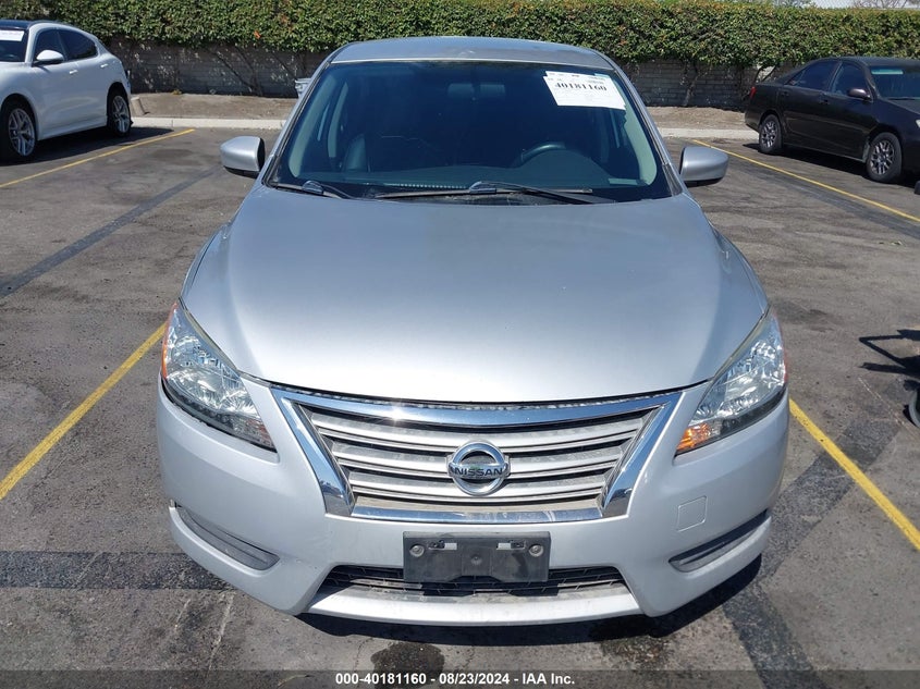 2013 Nissan Sentra S VIN: 3N1AB7APXDL642160 Lot: 40181160