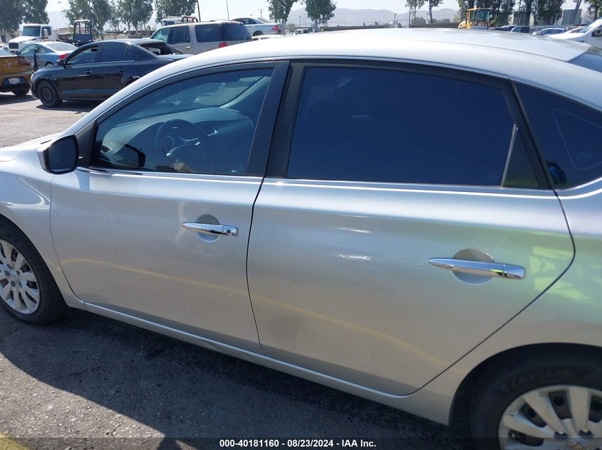 2013 Nissan Sentra S VIN: 3N1AB7APXDL642160 Lot: 40181160