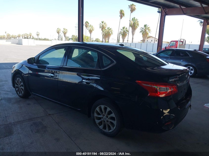VIN 3N1AB7AP0KY347407 2019 NISSAN SENTRA SV