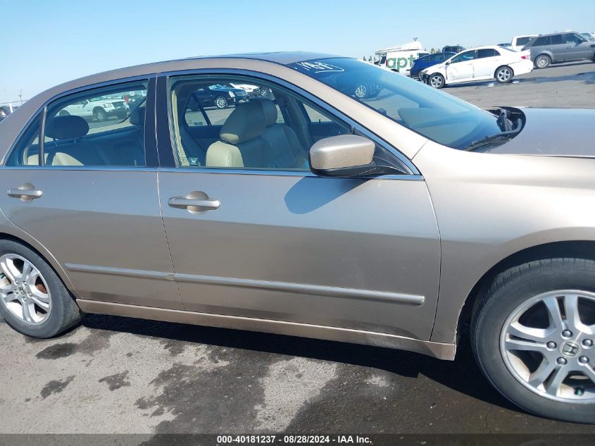 2006 Honda Accord 2.4 Ex VIN: 1HGCM56886A007374 Lot: 40181237