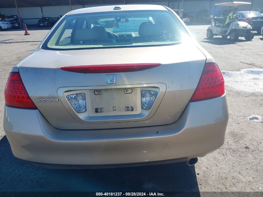 2006 Honda Accord 2.4 Ex VIN: 1HGCM56886A007374 Lot: 40181237