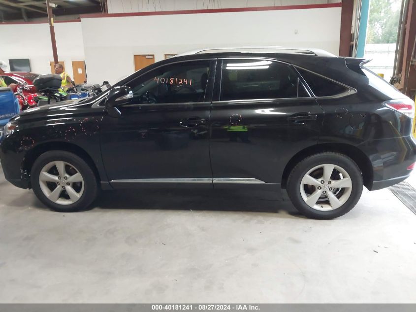 2013 Lexus Rx 350 VIN: 2T2BK1BA4DC169427 Lot: 40181241