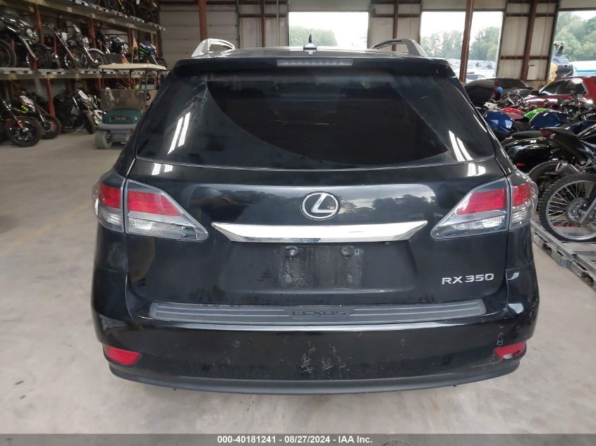 2013 Lexus Rx 350 VIN: 2T2BK1BA4DC169427 Lot: 40181241