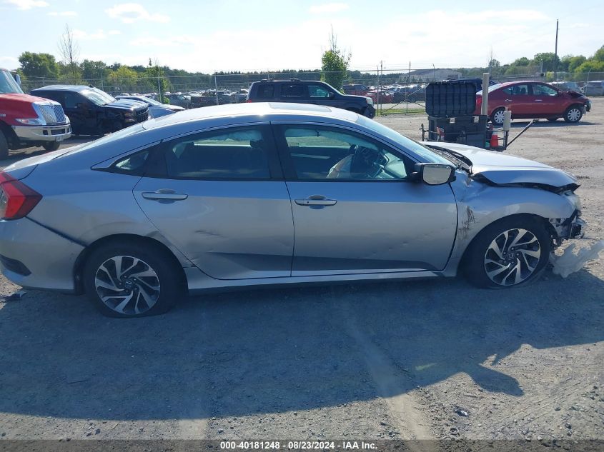 2018 Honda Civic Ex VIN: 2HGFC2F75JH593435 Lot: 40181248