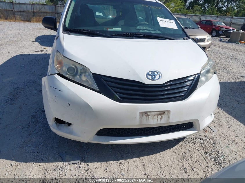 2011 Toyota Sienna Base V6 VIN: 5TDZK3DC5BS108394 Lot: 40181263