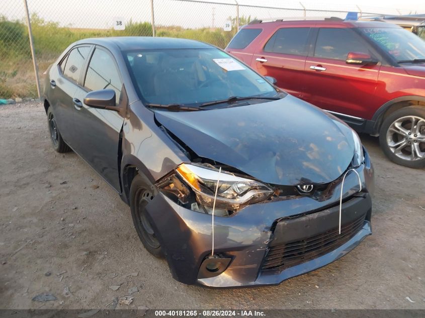 2T1BURHE1GC608675 2016 TOYOTA COROLLA - Image 1