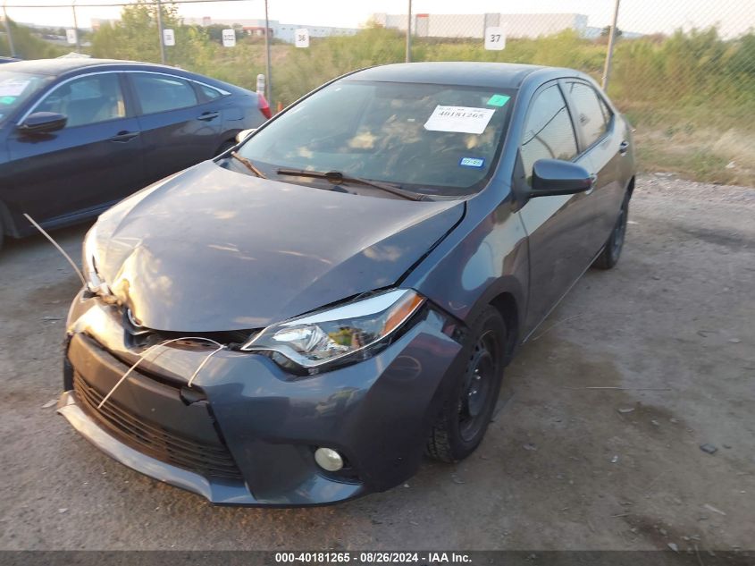 2T1BURHE1GC608675 2016 TOYOTA COROLLA - Image 2