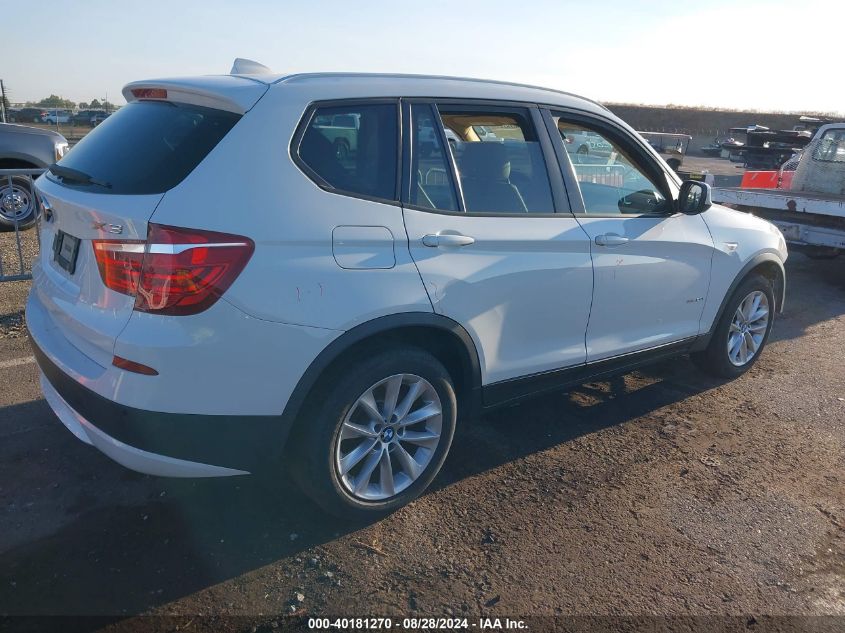 VIN 5UXWX9C59E0D27863 2014 BMW X3, Xdrive28I no.4