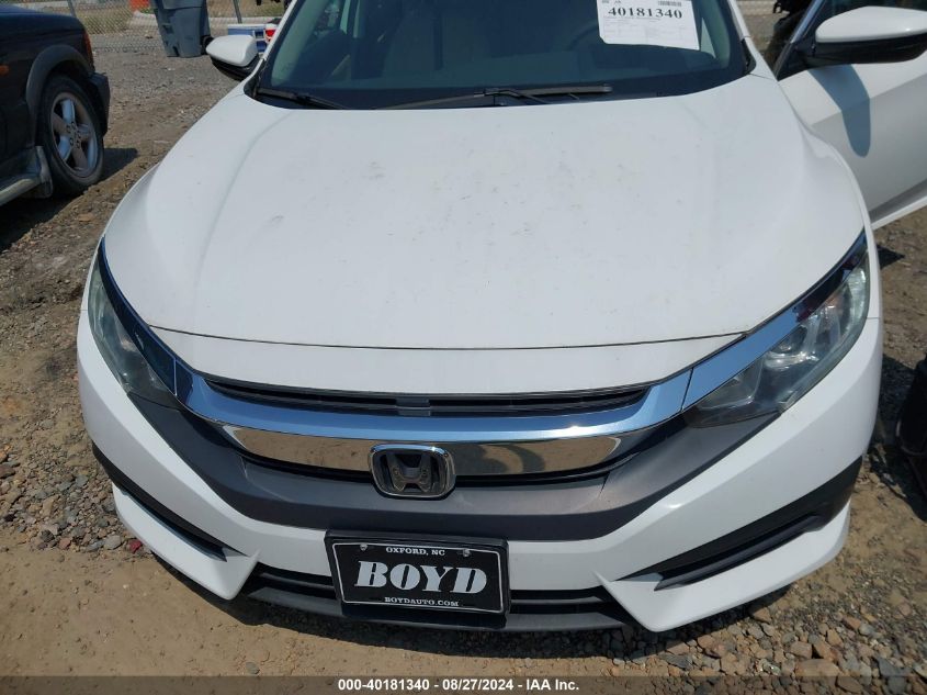 2018 Honda Civic Lx VIN: 2HGFC2F54JH601605 Lot: 40181340