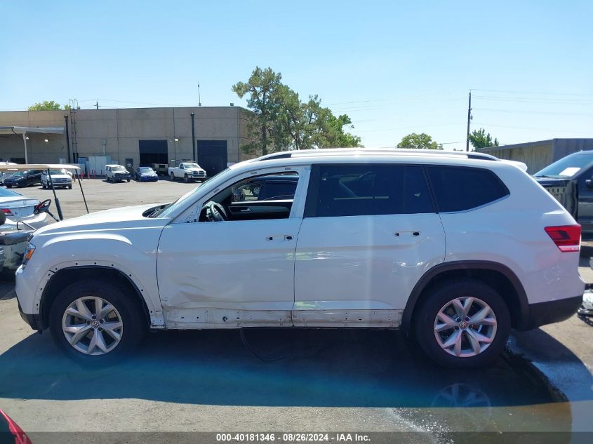 2018 Volkswagen Atlas 3.6L V6 S VIN: 1V2GR2CAXJC540779 Lot: 40181346