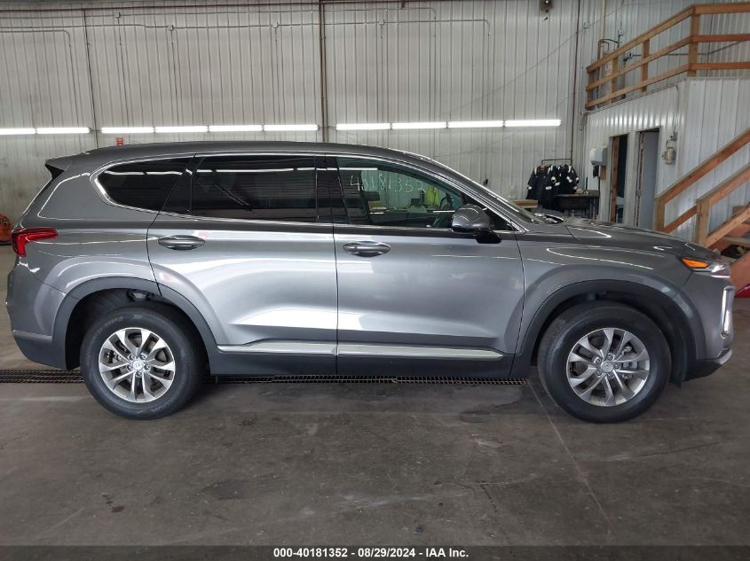 2019 Hyundai Santa Fe Sel VIN: 5NMS3CAD3KH127900 Lot: 40181352