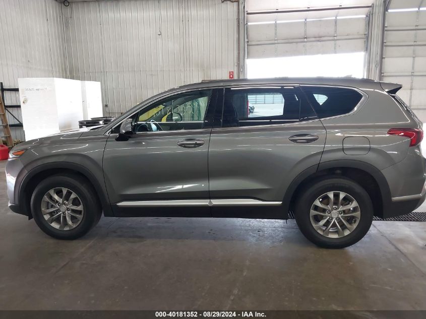 2019 Hyundai Santa Fe Sel VIN: 5NMS3CAD3KH127900 Lot: 40181352