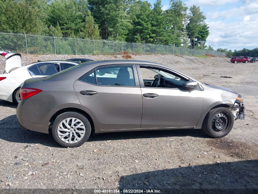 2019 Toyota Corolla Le VIN: 2T1BURHE8KC147516 Lot: 40181354