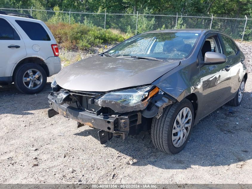 2019 Toyota Corolla Le VIN: 2T1BURHE8KC147516 Lot: 40181354