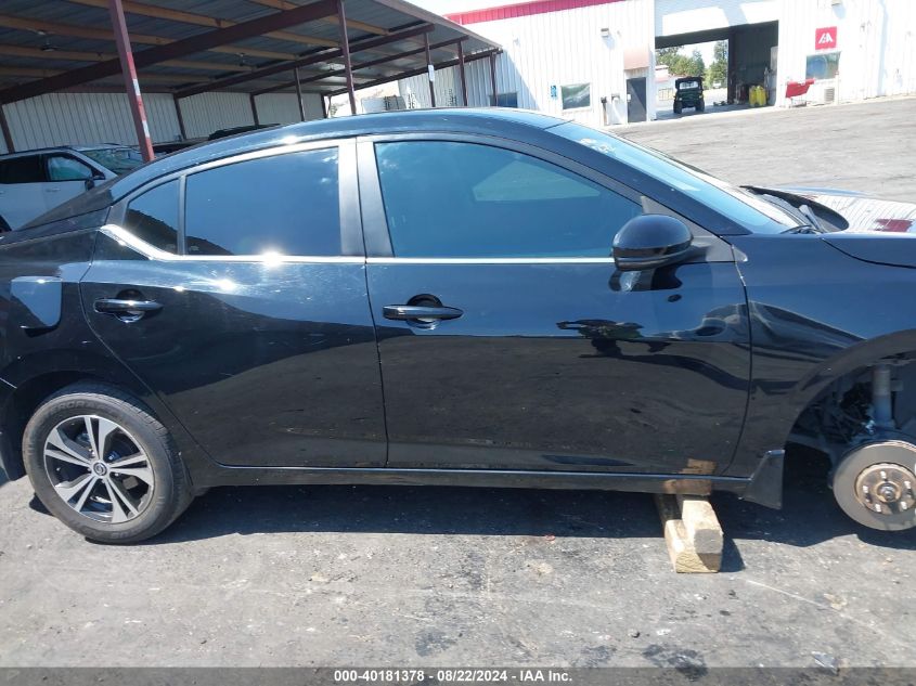 2020 Nissan Sentra Sv Xtronic Cvt VIN: 3N1AB8CV4LY220081 Lot: 40181378