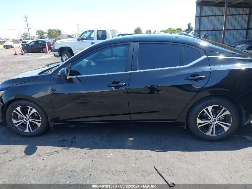 2020 Nissan Sentra Sv Xtronic Cvt VIN: 3N1AB8CV4LY220081 Lot: 40181378