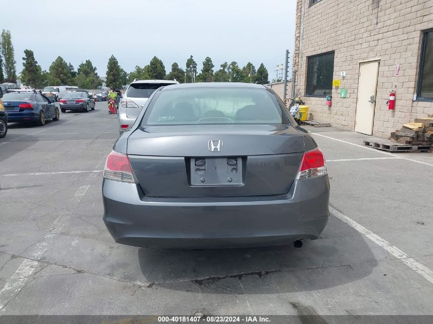 2009 Honda Accord 2.4 Ex VIN: 1HGCP267X9A148206 Lot: 40181407