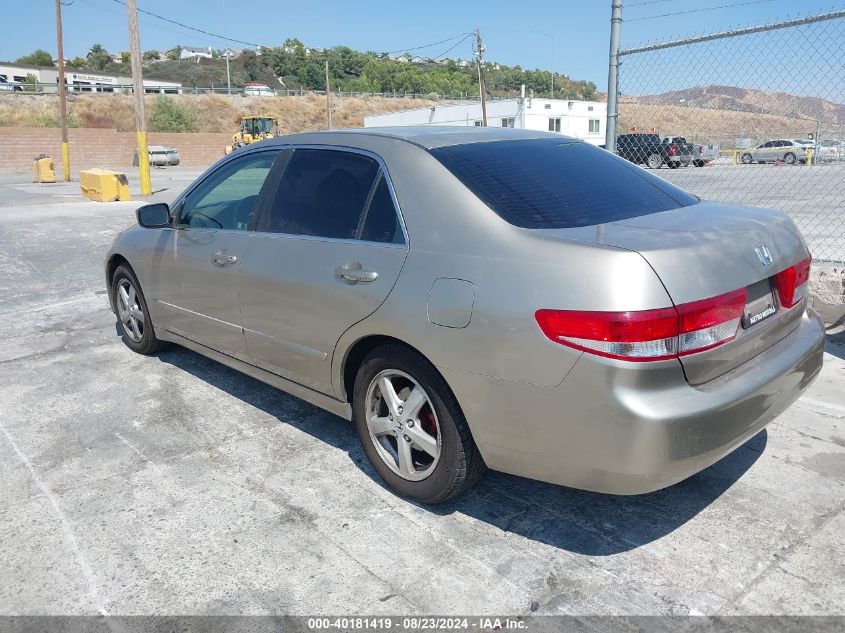 2003 Honda Accord 2.4 Ex VIN: JHMCM56603C065233 Lot: 40181419