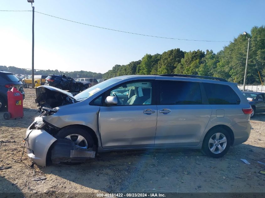 5TDKK3DC2FS531926 2015 Toyota Sienna Le 8 Passenger