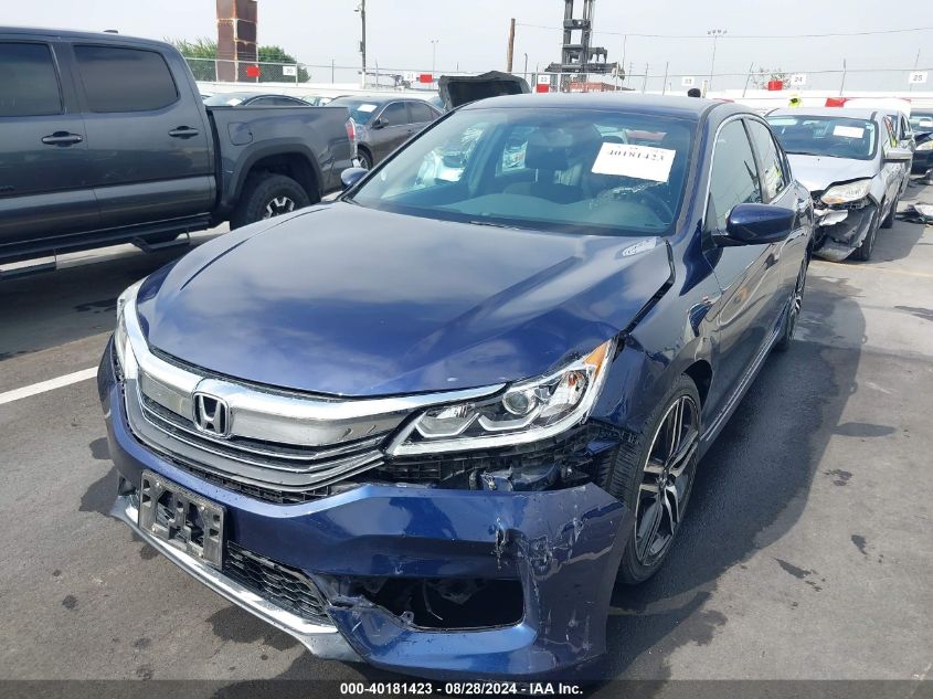 2016 Honda Accord Sport VIN: 1HGCR2F50GA152190 Lot: 40181423